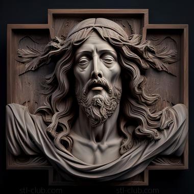 3D model st jesus (STL)